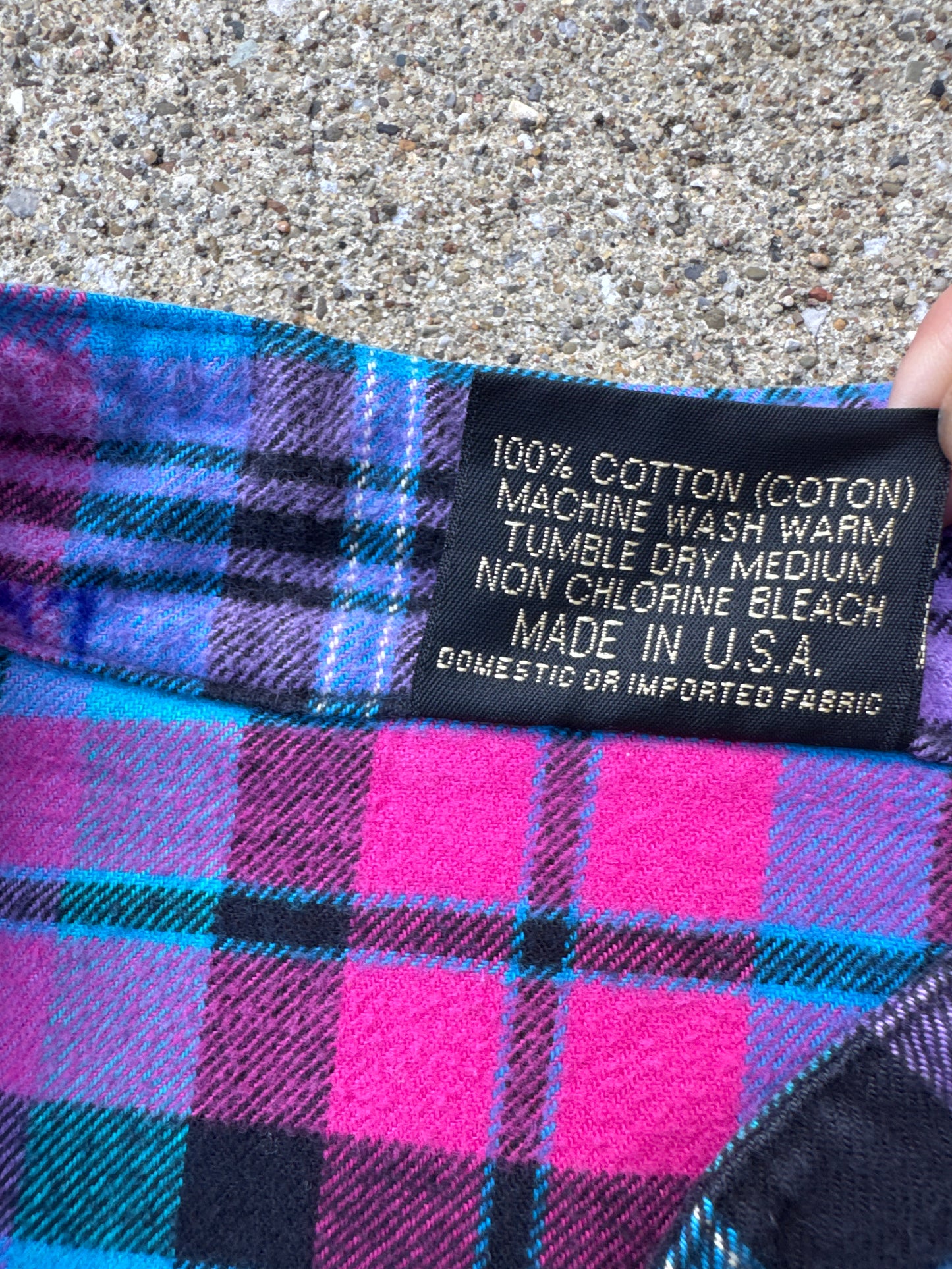 Vintage The Vermont Flannel Co Size L