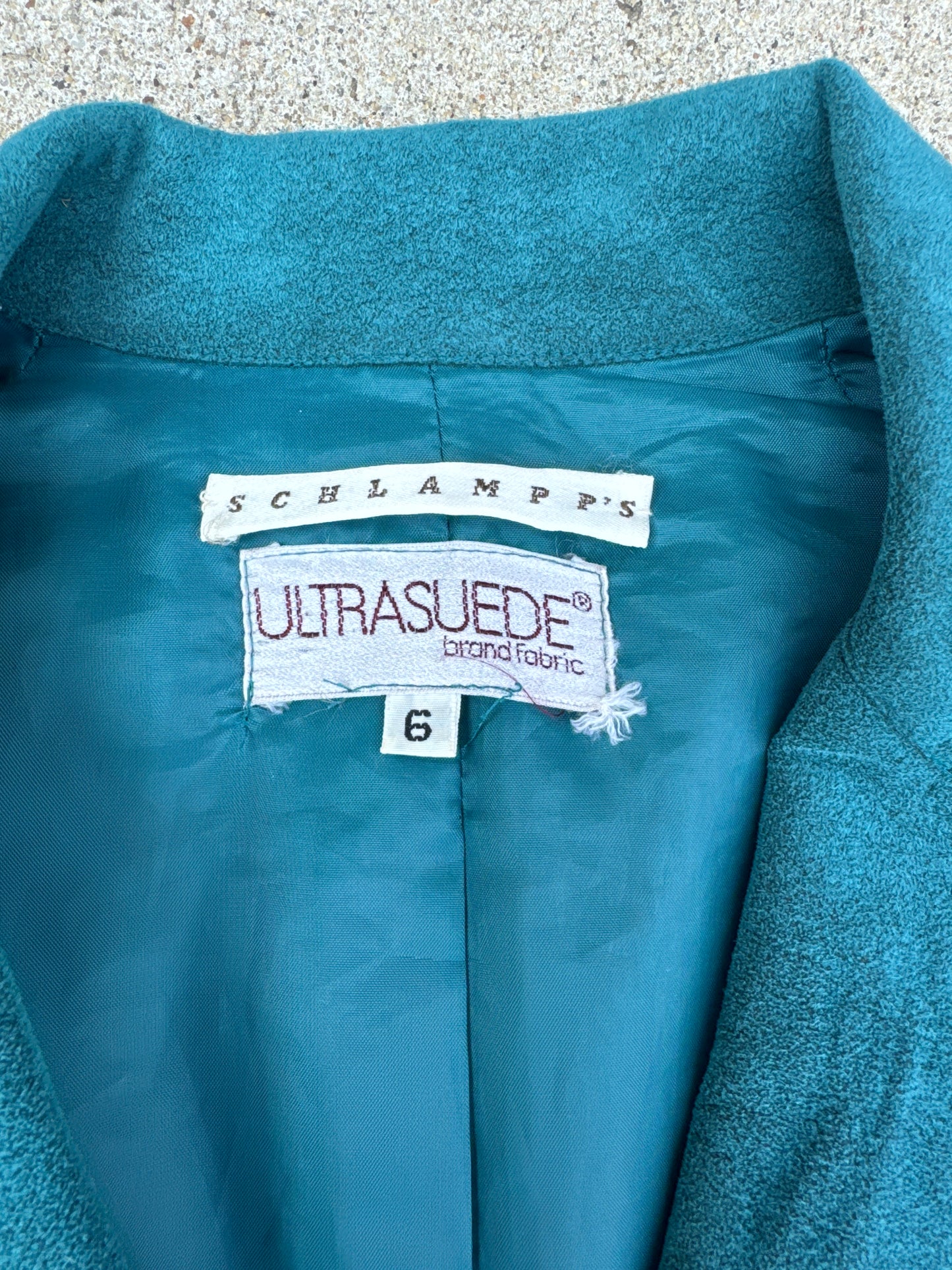 Vintage Women’s Schlampp’s Ultrasuede Set — Size 6