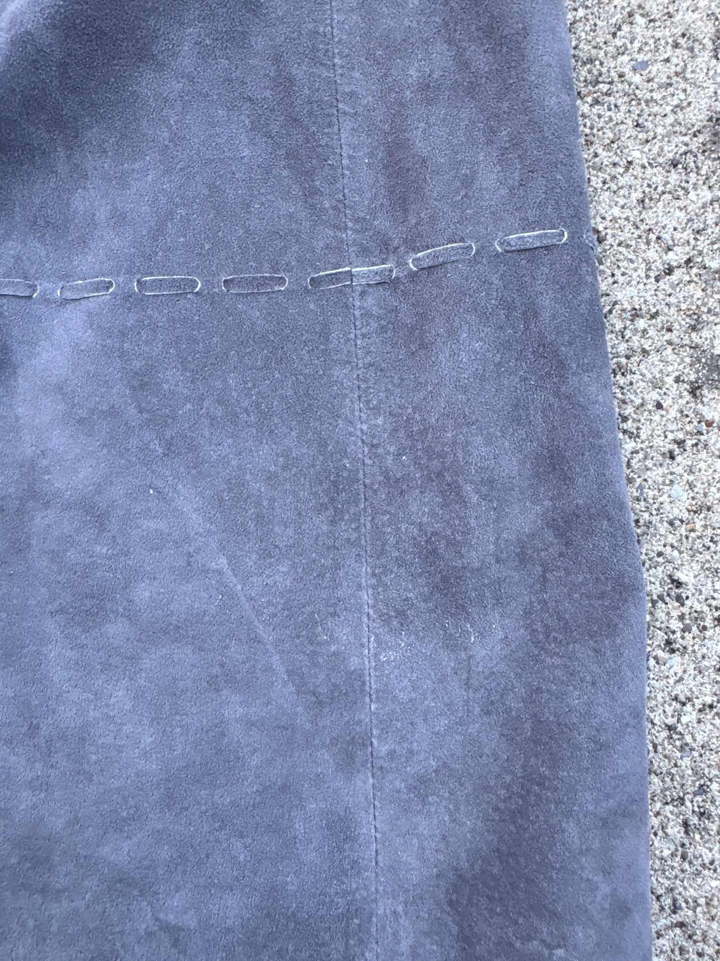 Vintage Women’s Terry Lewis Suede Skirt Size 12