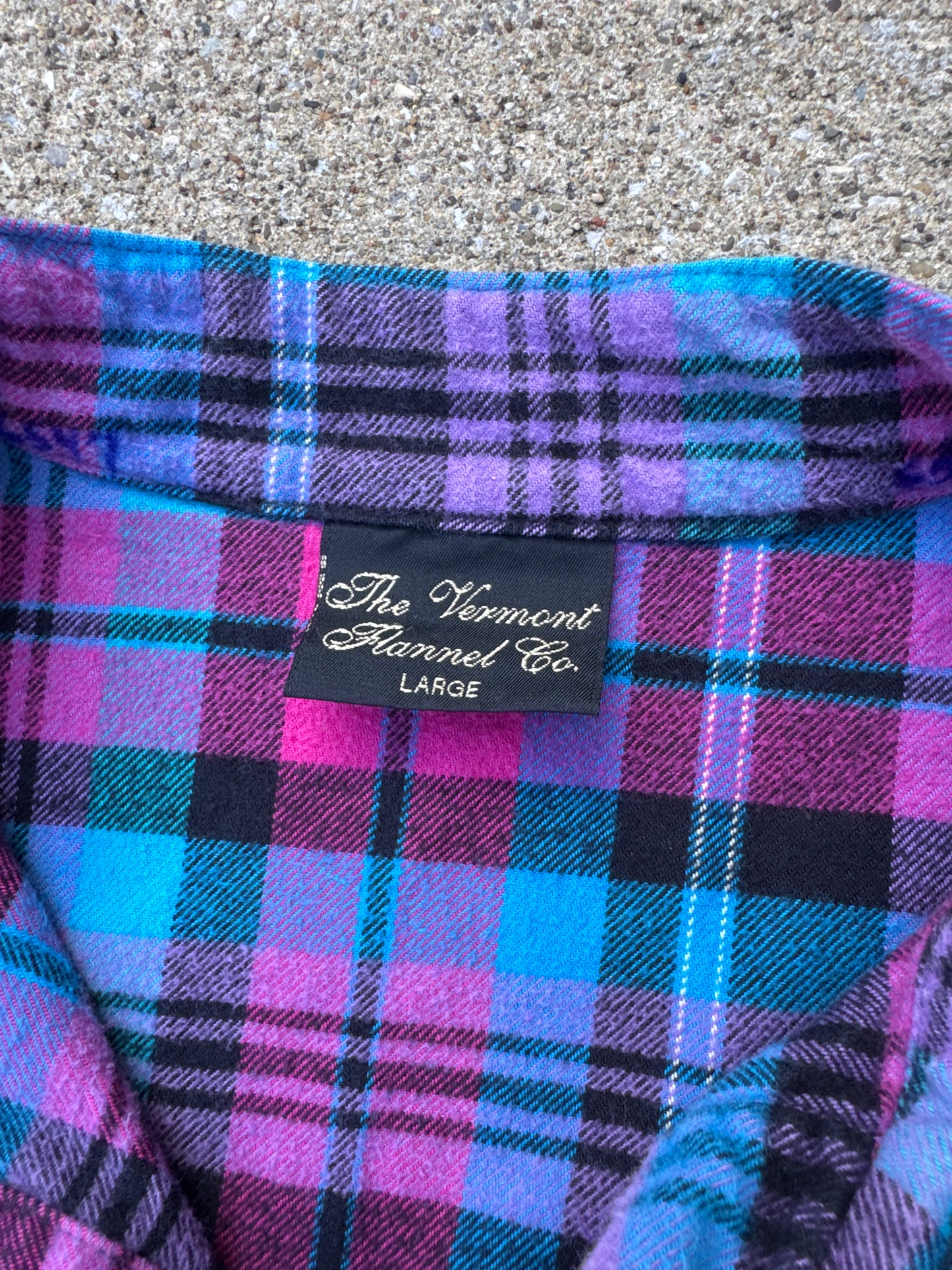 Vintage The Vermont Flannel Co Size L