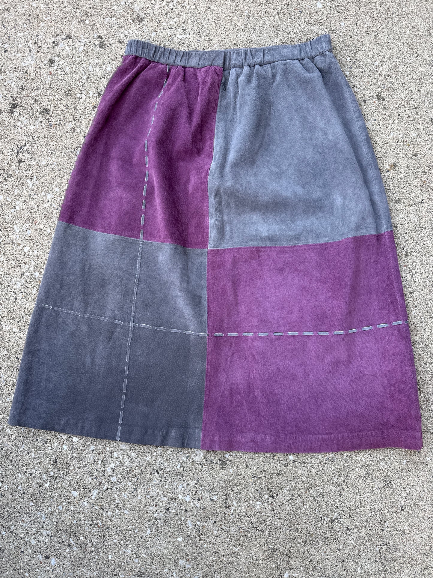 Vintage Women’s Terry Lewis Suede Skirt Size 12