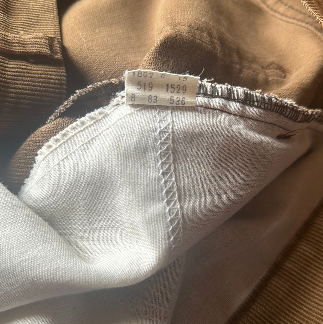 Vintage Levi (1983) Brown Cordaroy Pants Size 34x34