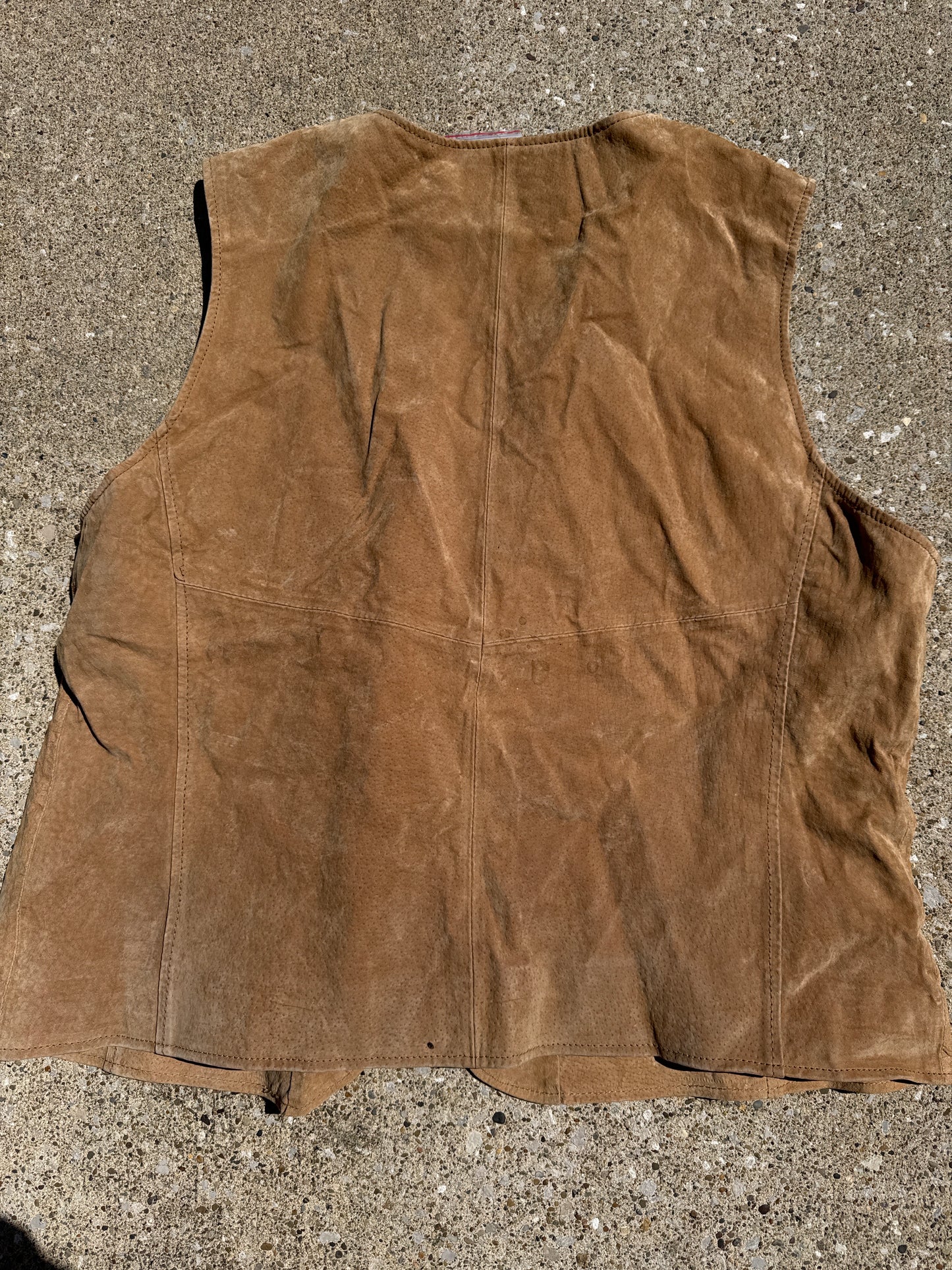 Vintage Women’s Outbrook Suede Vest NWT Size XL