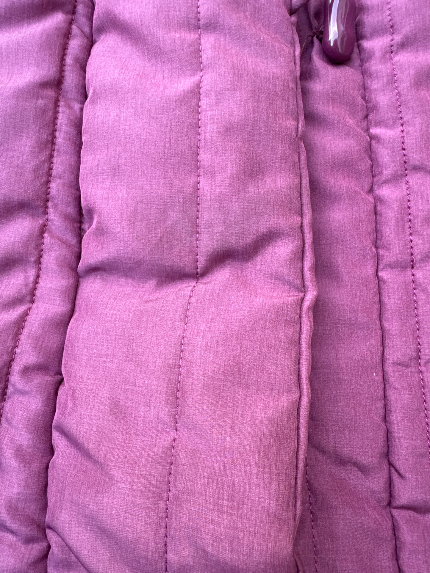 Vintage Long Quilted Puffer Coat Size 6