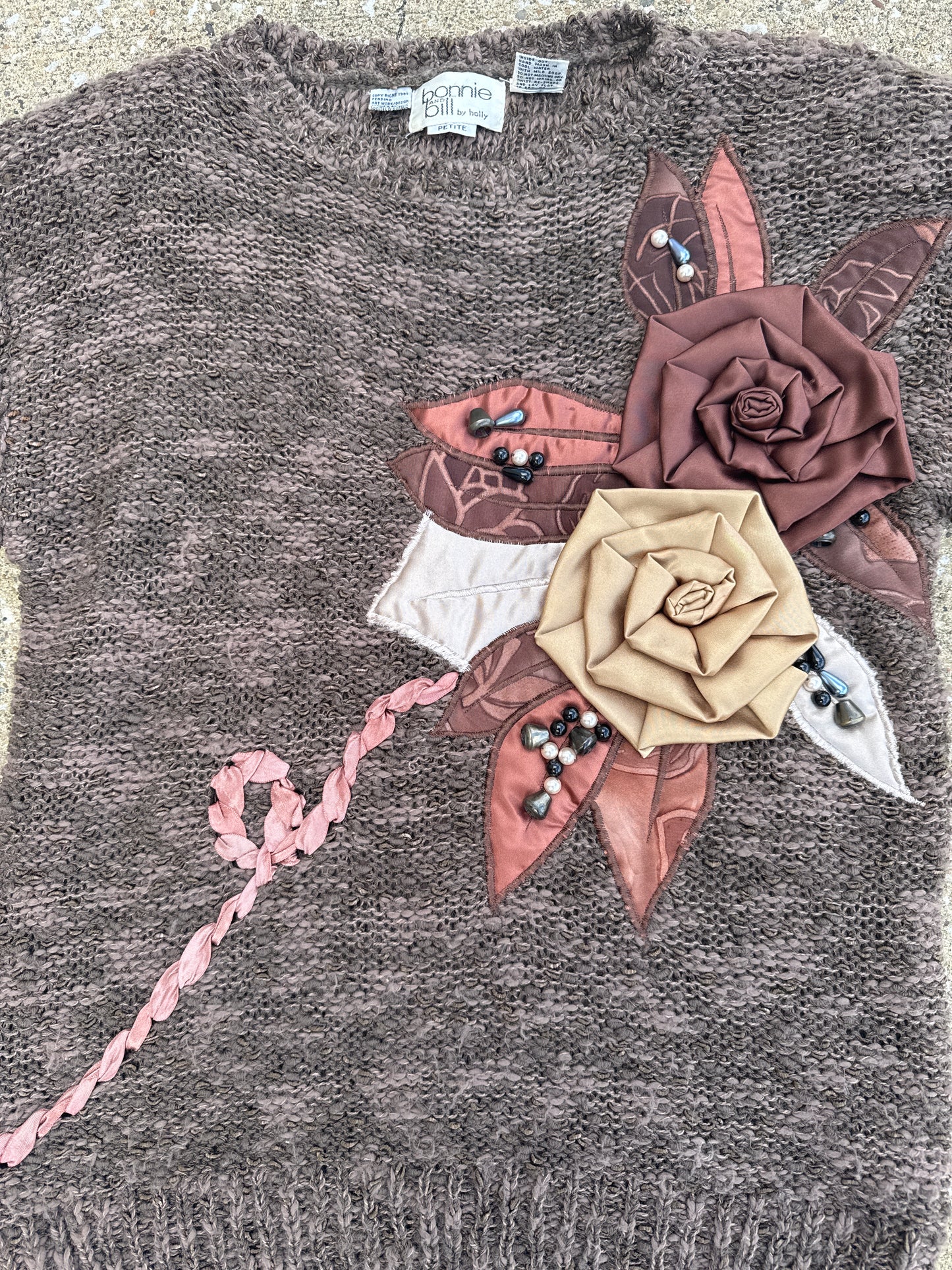 Vintage Women’s Bonnie and Bill by holly Sweater Size PM