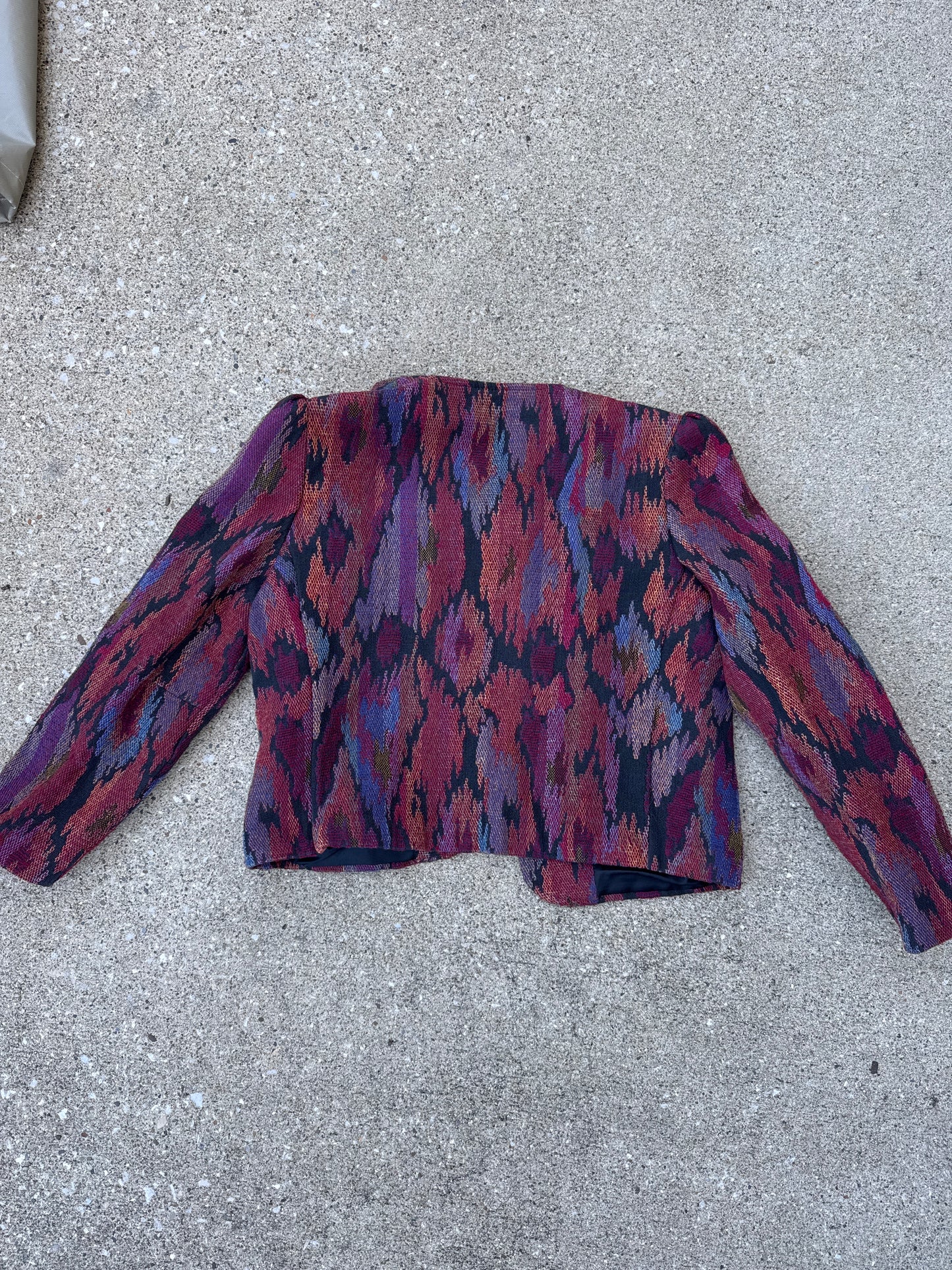 Vintage Women’s Tapestry Blazer Size 13/14