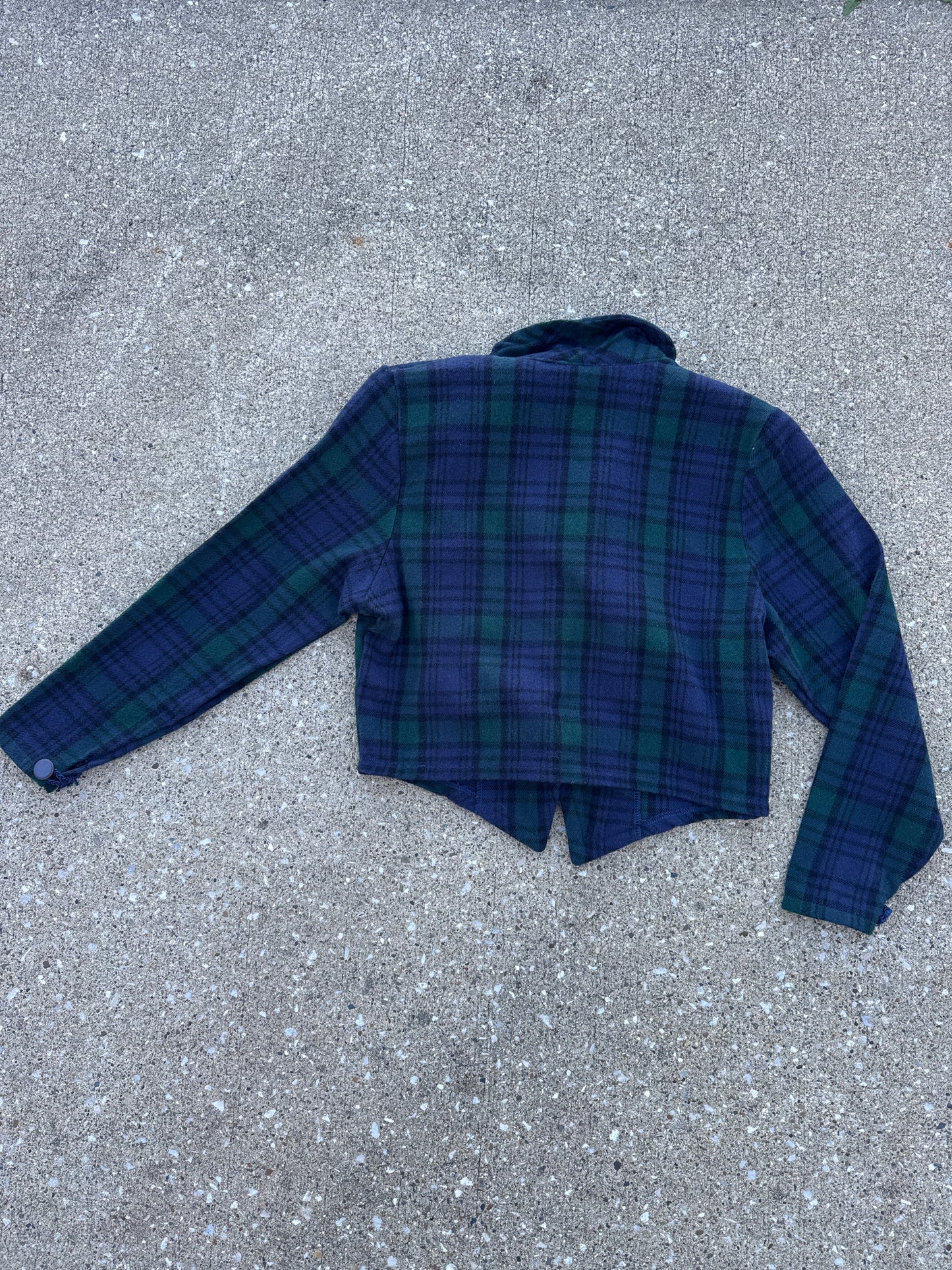 Vintage Women’s Coco Plaid Blazer Jacket Size S