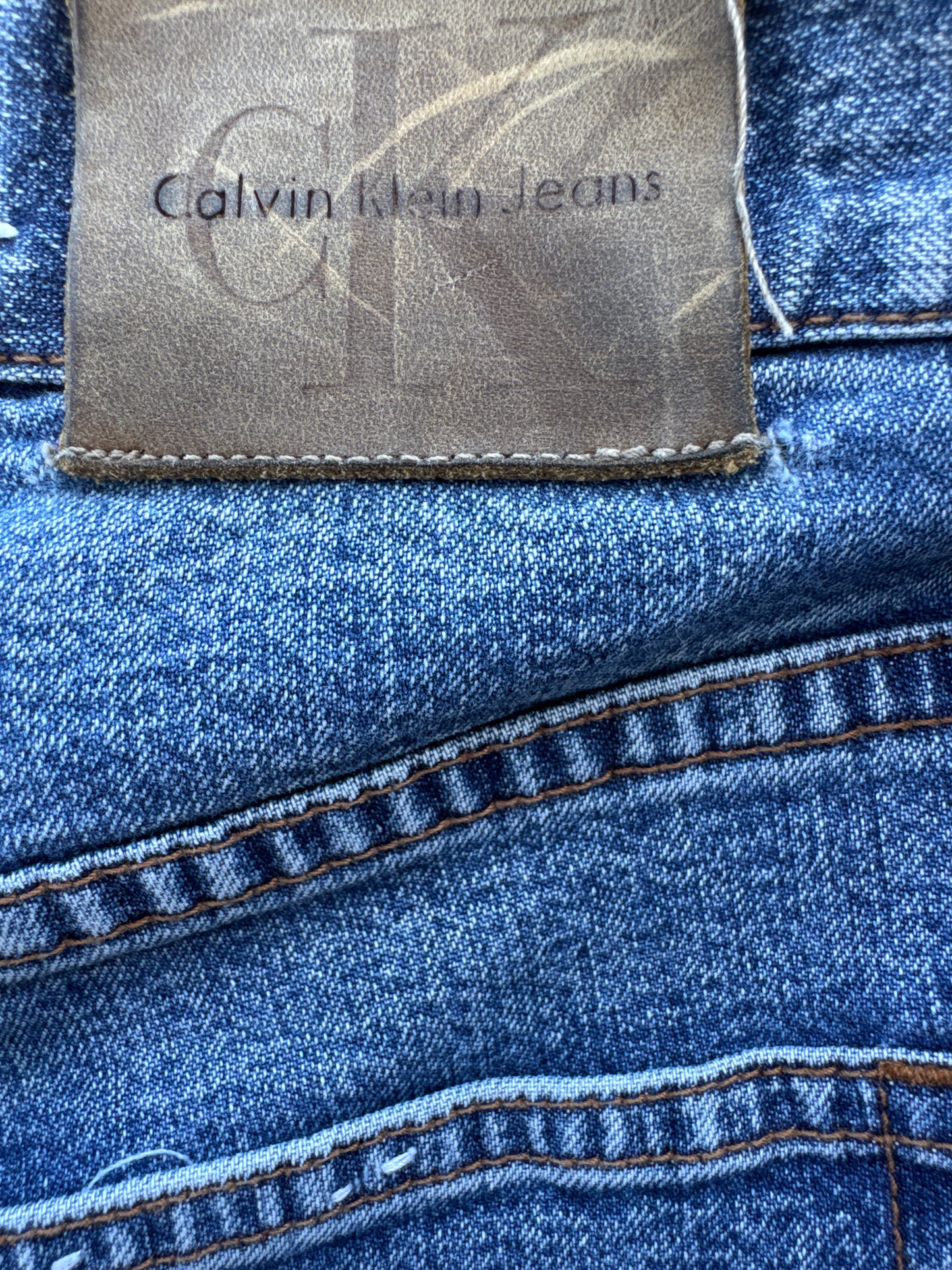 Vintage Y2K Women’s Calvin Klein Denim Jeans Size 14