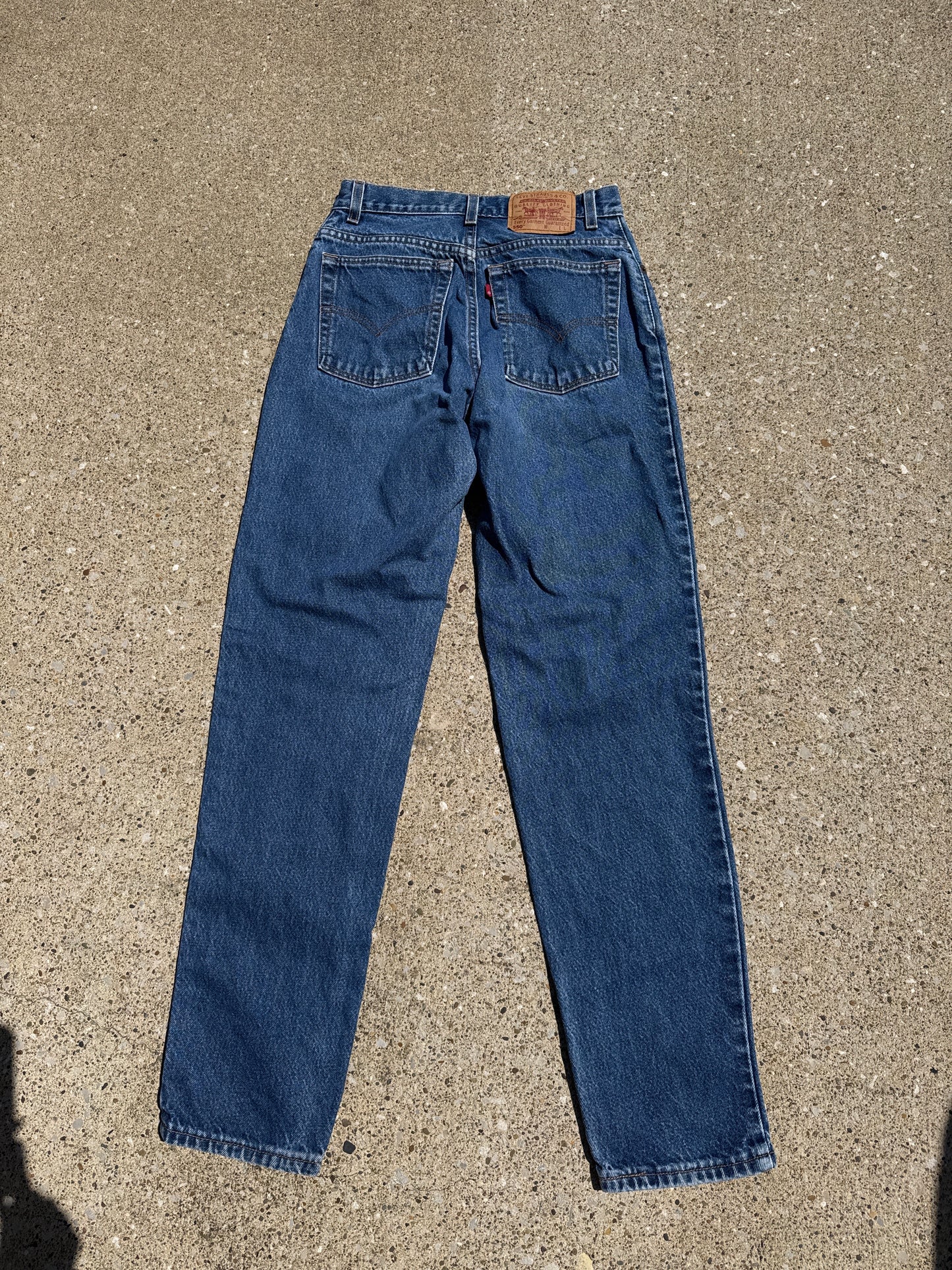 Vintage Women’s Levi’s 550 Size 8 MIS L Denim Jeans Made In The USA