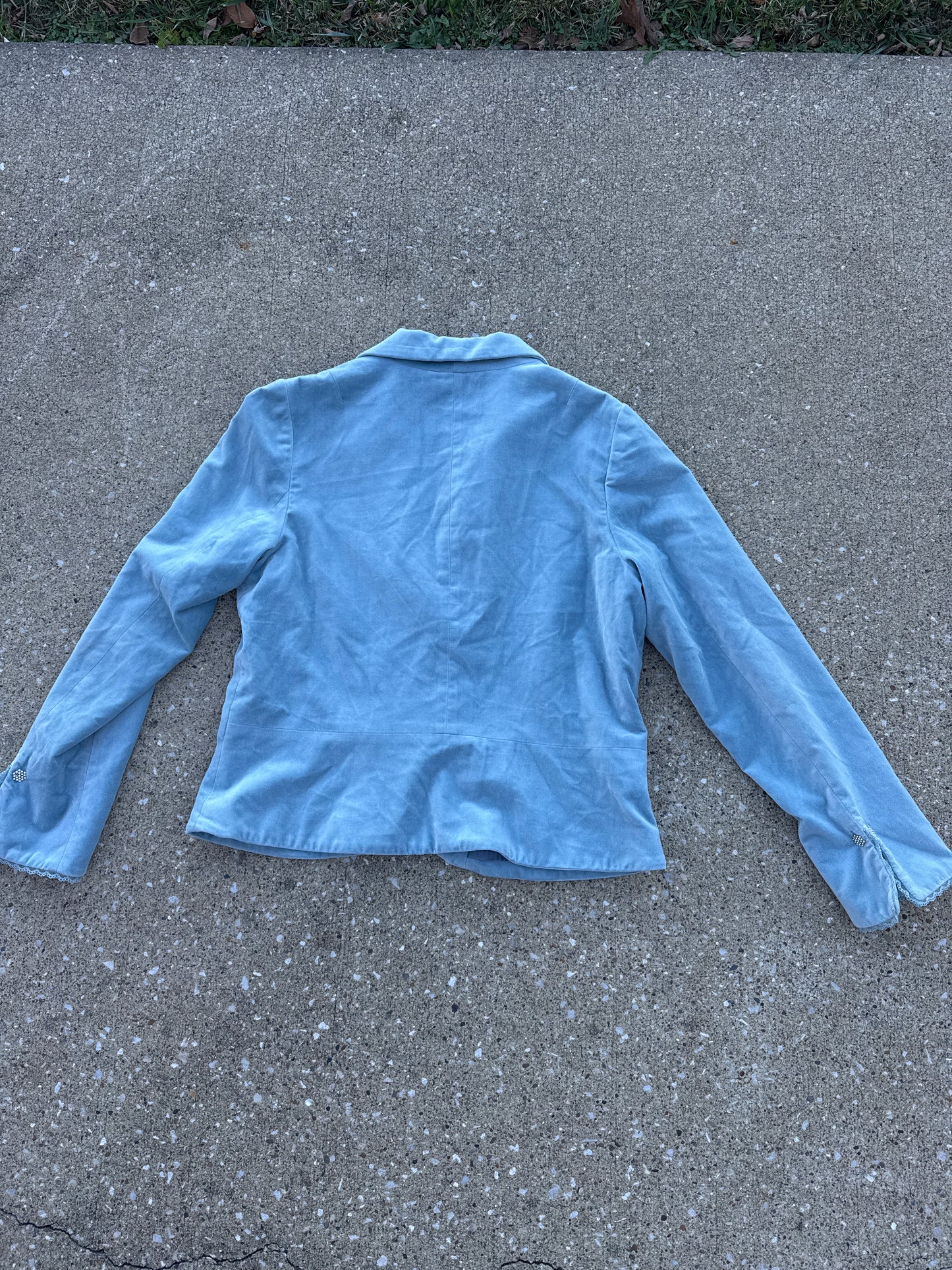 Vintage/Y2K Old Navy Velour Jacket Size L