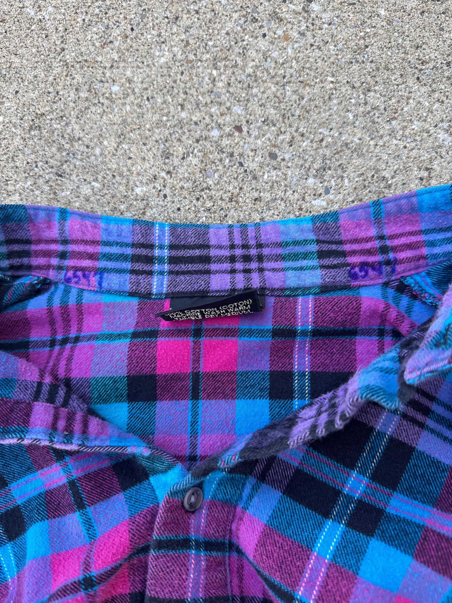 Vintage The Vermont Flannel Co Size L