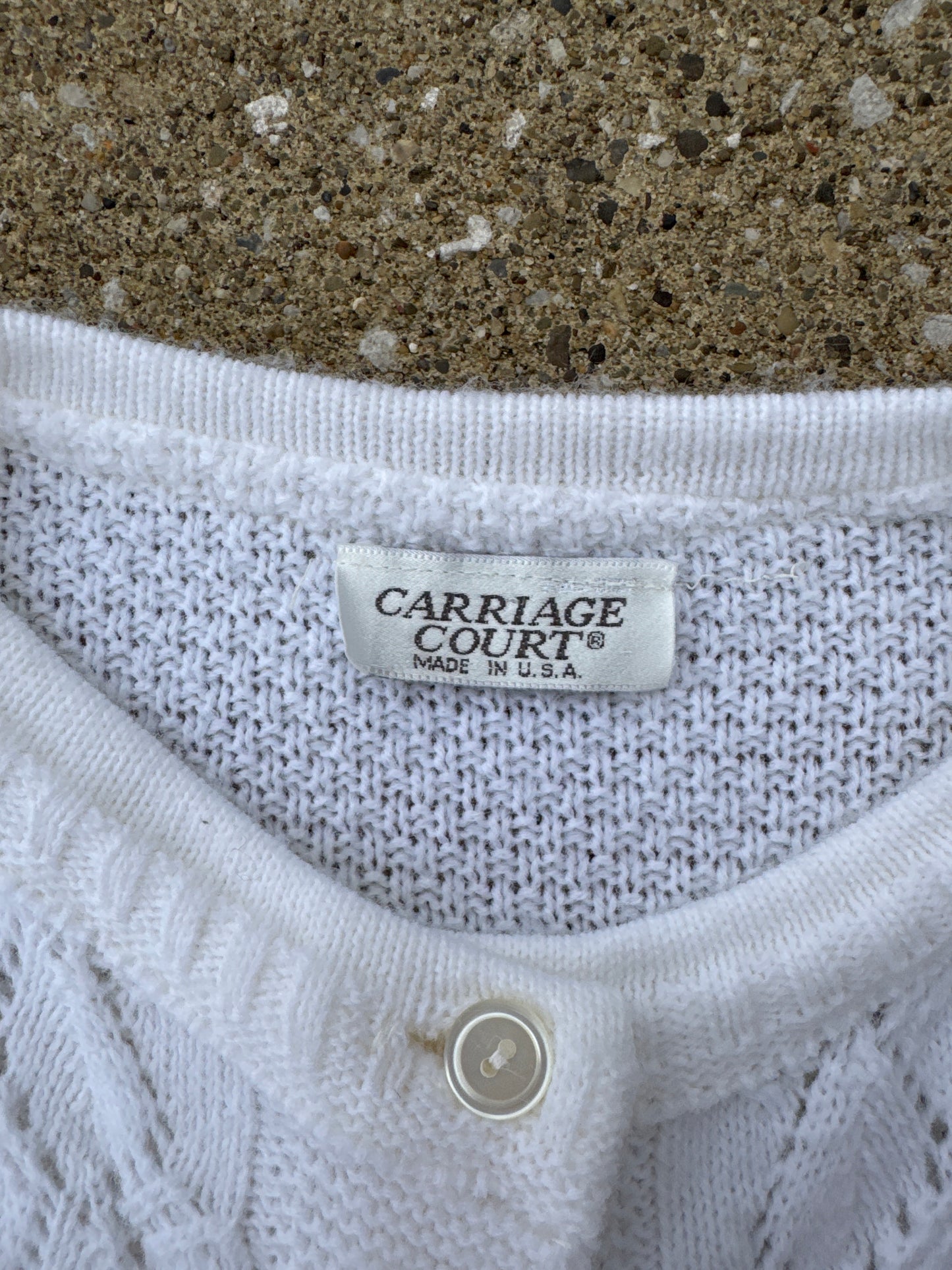 Vintage Women’s Carriage Court Cardigan Sweater