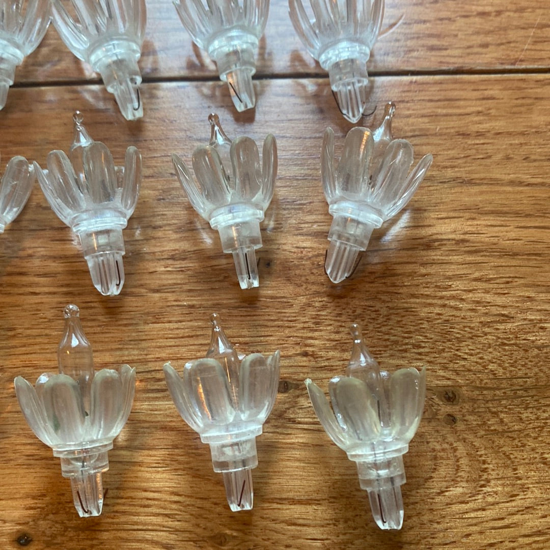 Vintage Christmas Light Bulb Covers