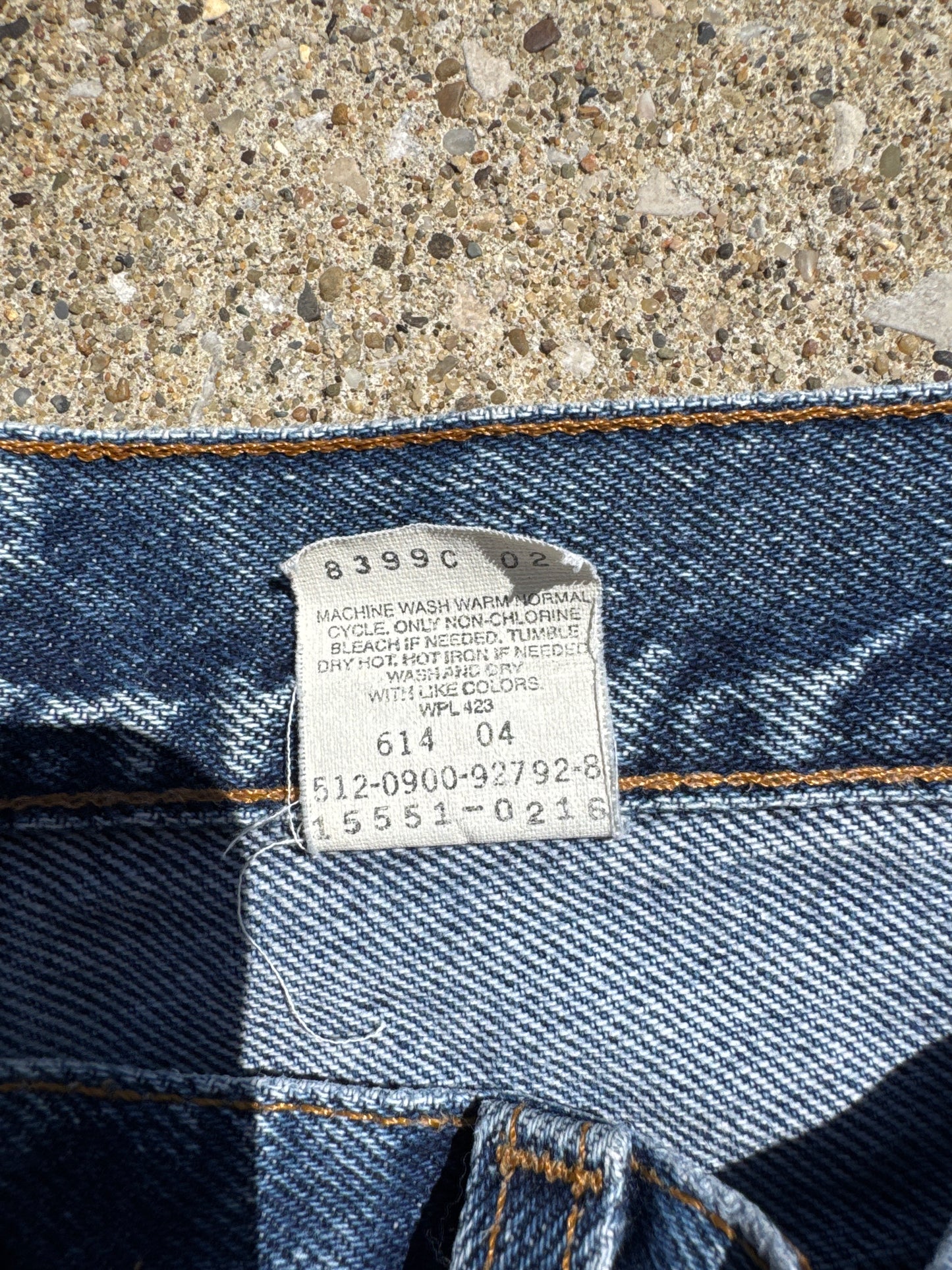 Vintage Women’s Levi’s 550 Size 8 MIS L Denim Jeans Made In The USA