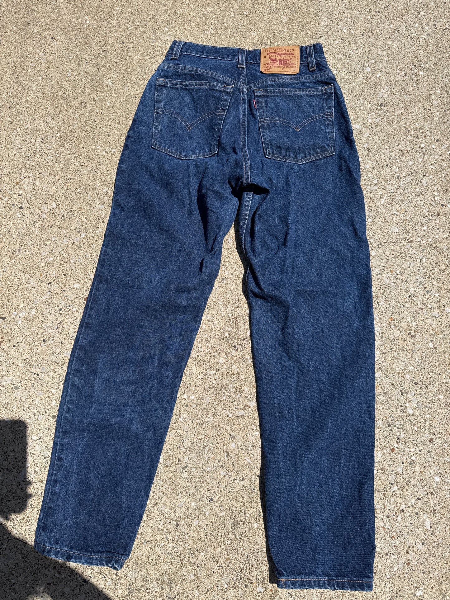 Vintage Women’s Levi’s 550 Size 8 Mis M Denim Jeans Made In The USA