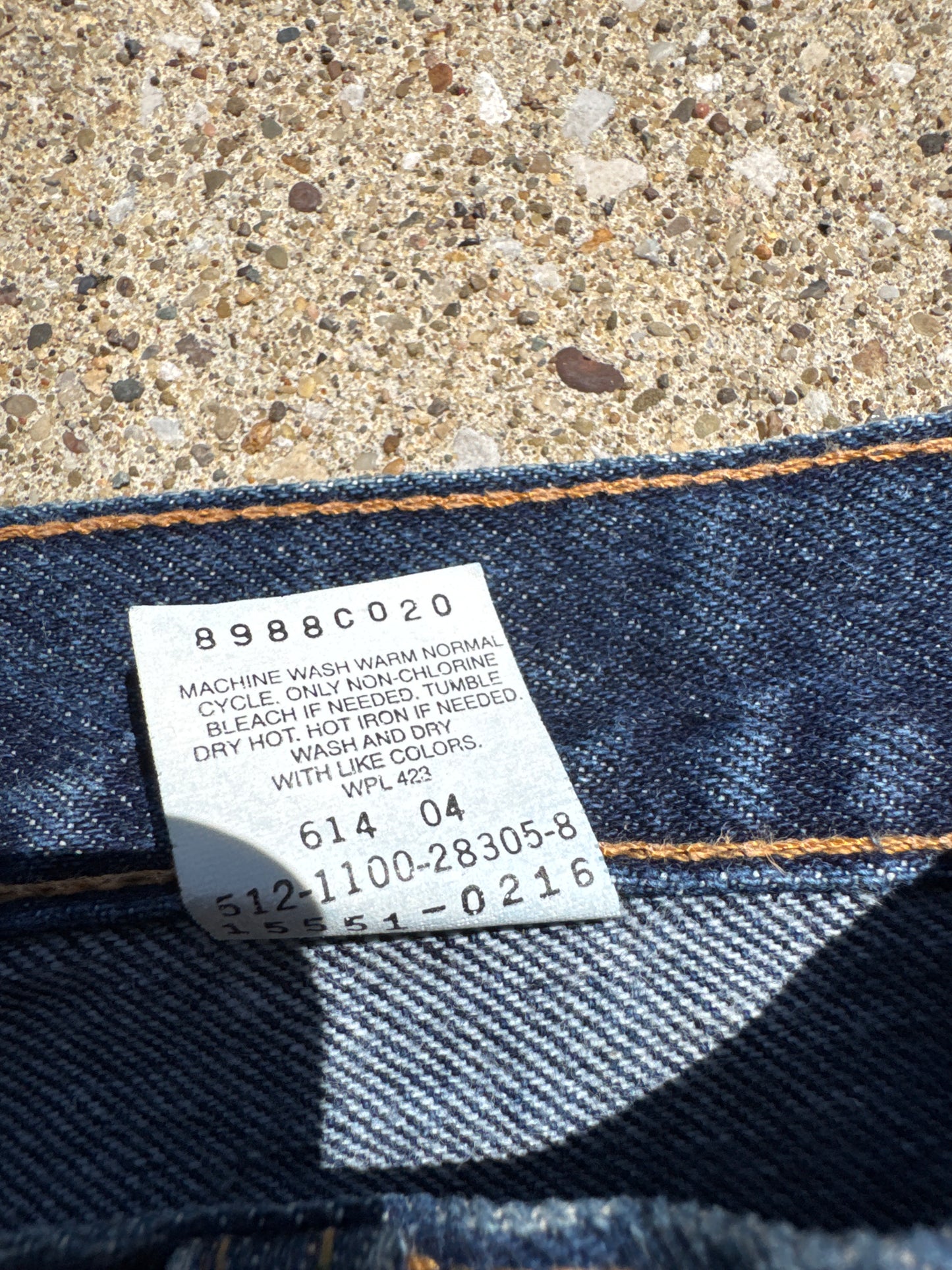 Vintage Women’s Levi’s 550 Size 8 Mis M Denim Jeans Made In The USA