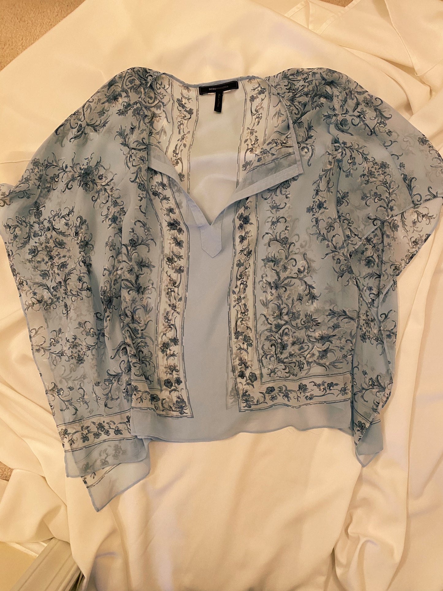 Women’s BCBG Sheer Top M/L