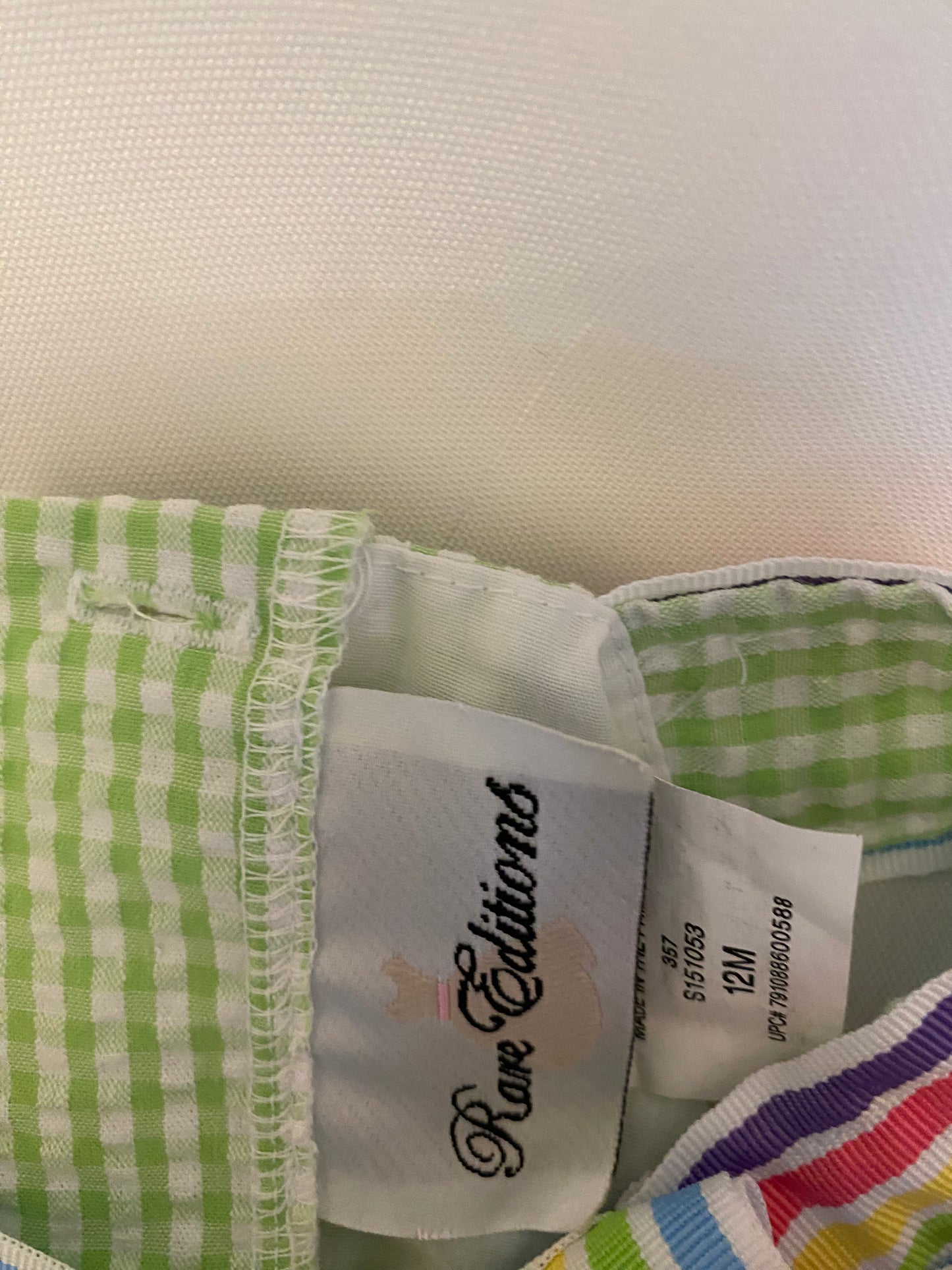 Girls Rare Editions Beach Dress 12M