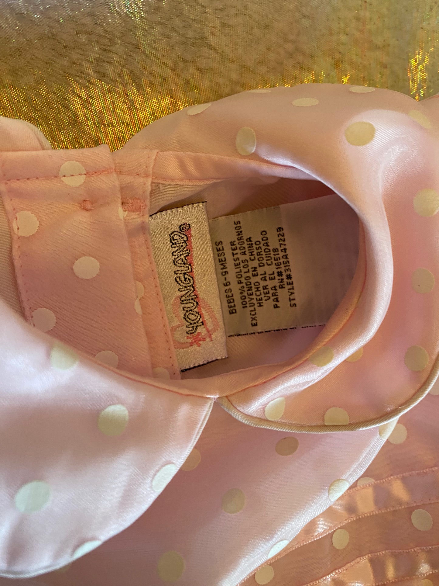 Girls Youngland Dress Size 6-9M