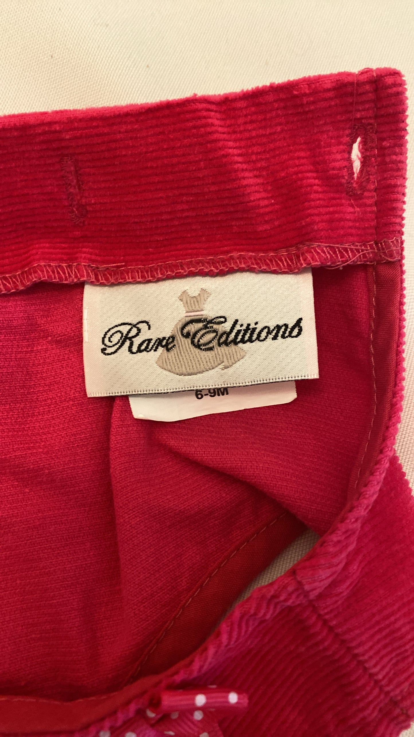 Rare Editions Ladybug Dress 6-9M