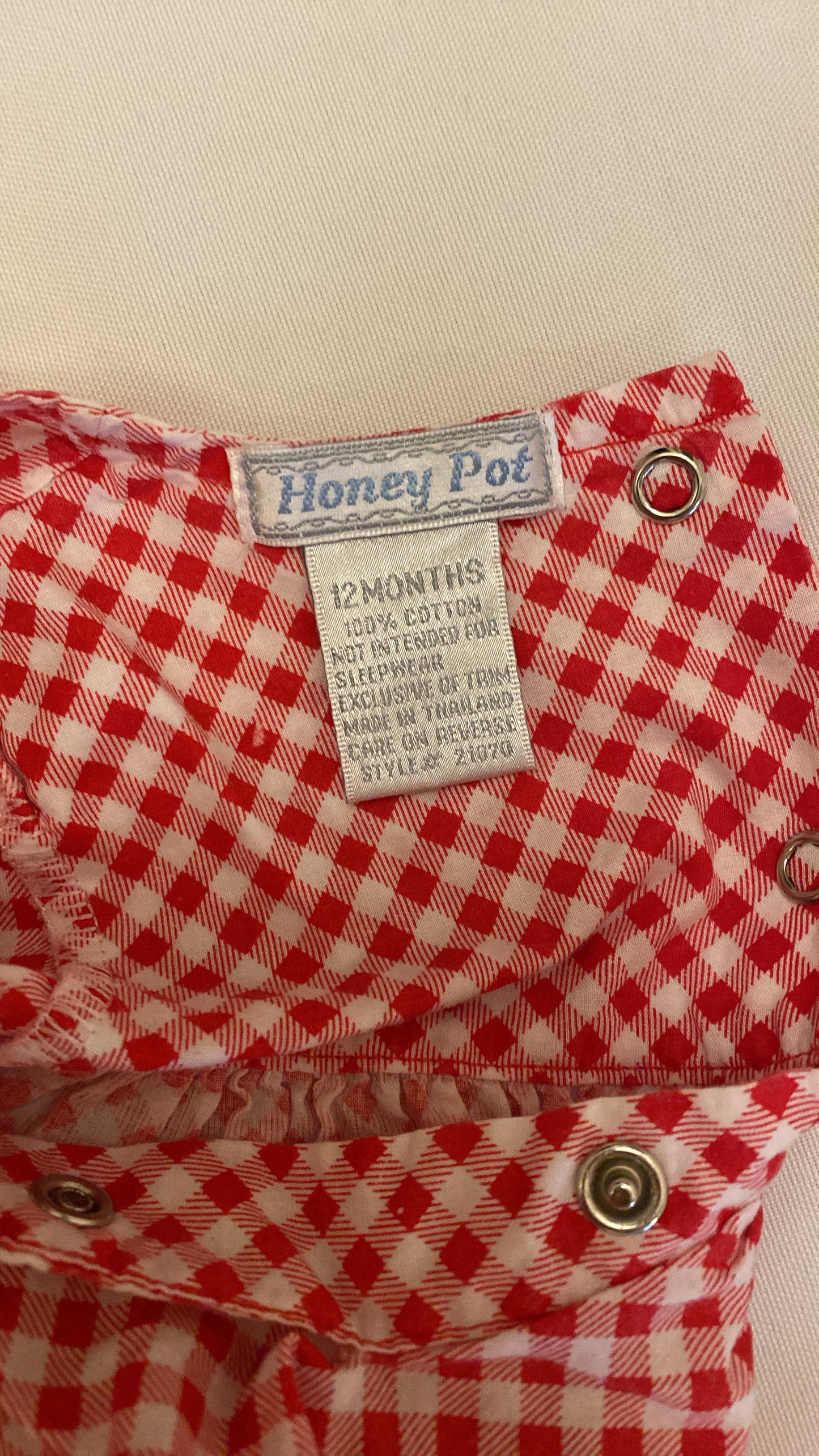Girls Honey Pot Dress Size 12M