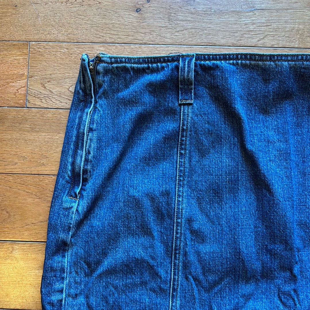 Calvin Klein Jean Skirt Size 12