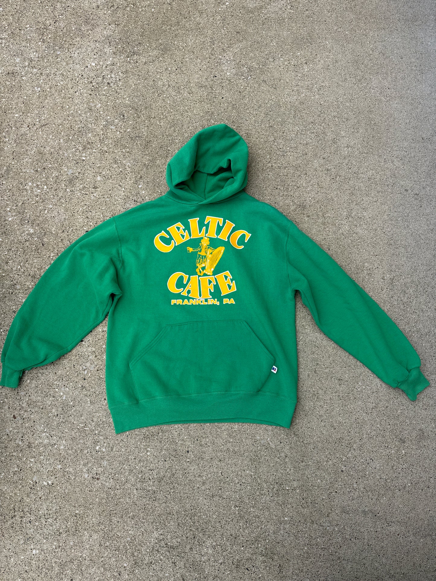 Vintage Russell Athletic Celtic Cafe Sweatshirt Size L