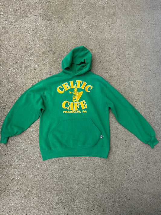 Vintage Russell Athletic Celtic Cafe Sweatshirt Size L