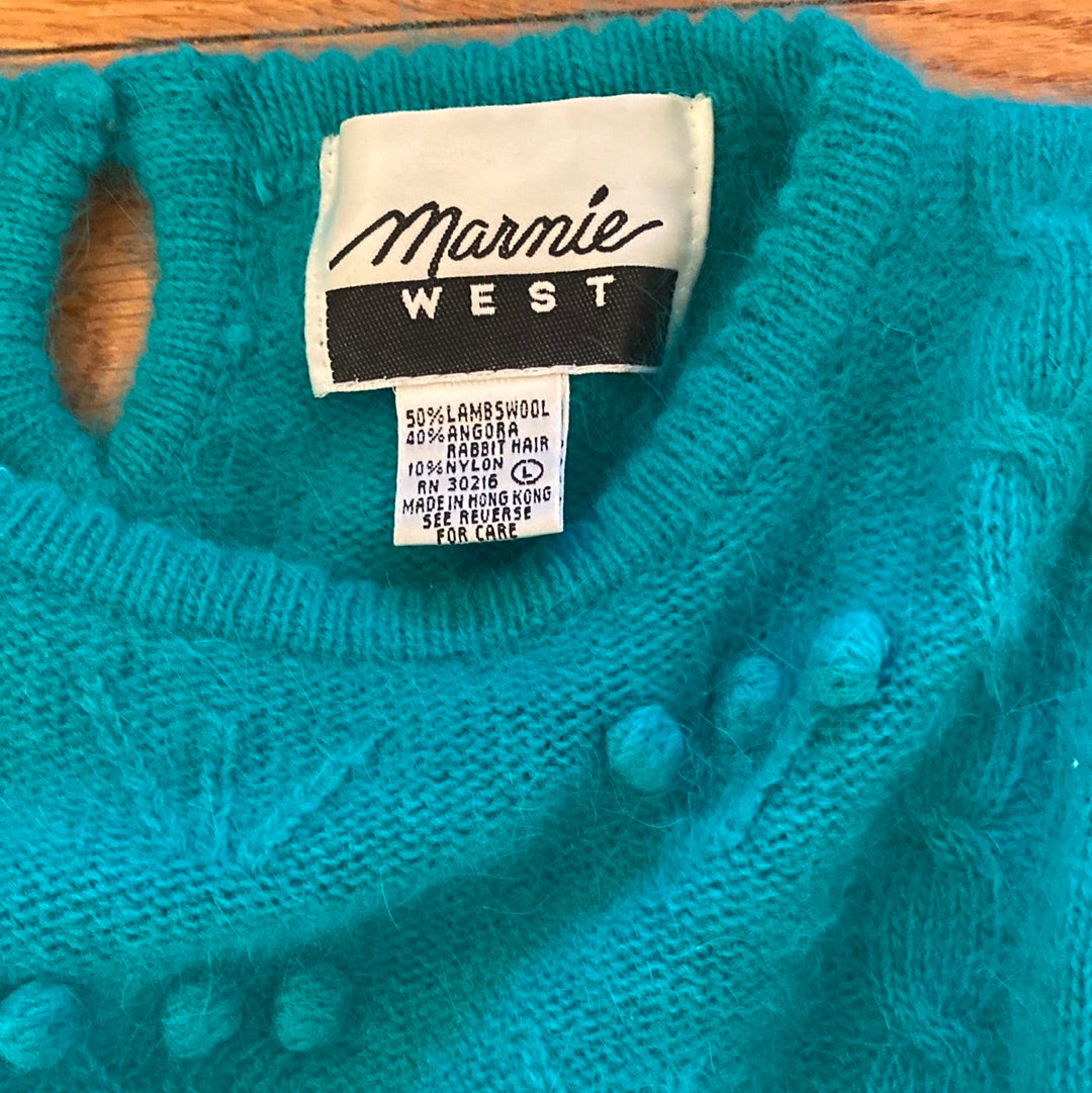 Vintage Women’s Marmie West Sweater Size L