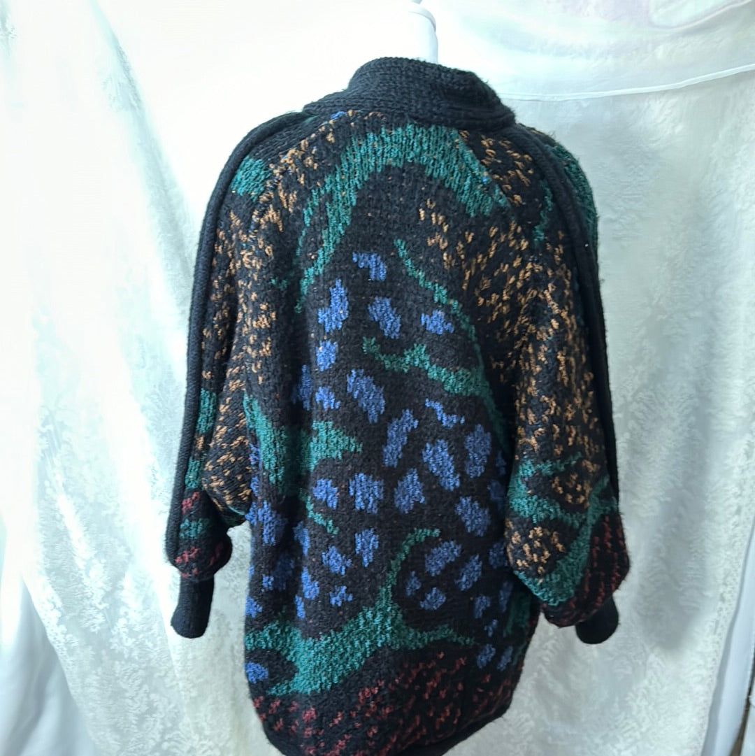 Vintage Women’s Gallery Sweater Coat Size M