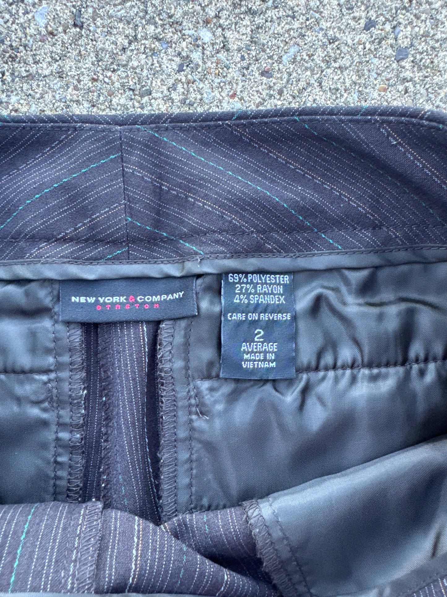 Y2K/Vintage Women’s New York & Company Stretch Size 2 Pants