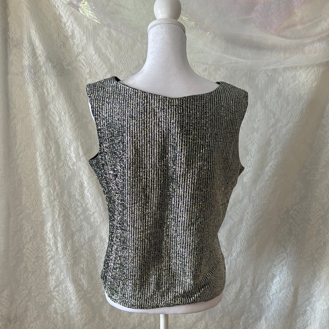 Vintage Women’s Metallic Tank size M