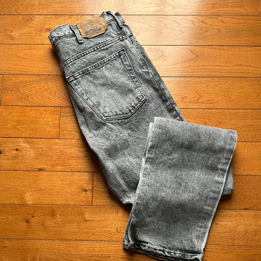 Vintage Men’s Plain Pockets Jeans Size 34x34