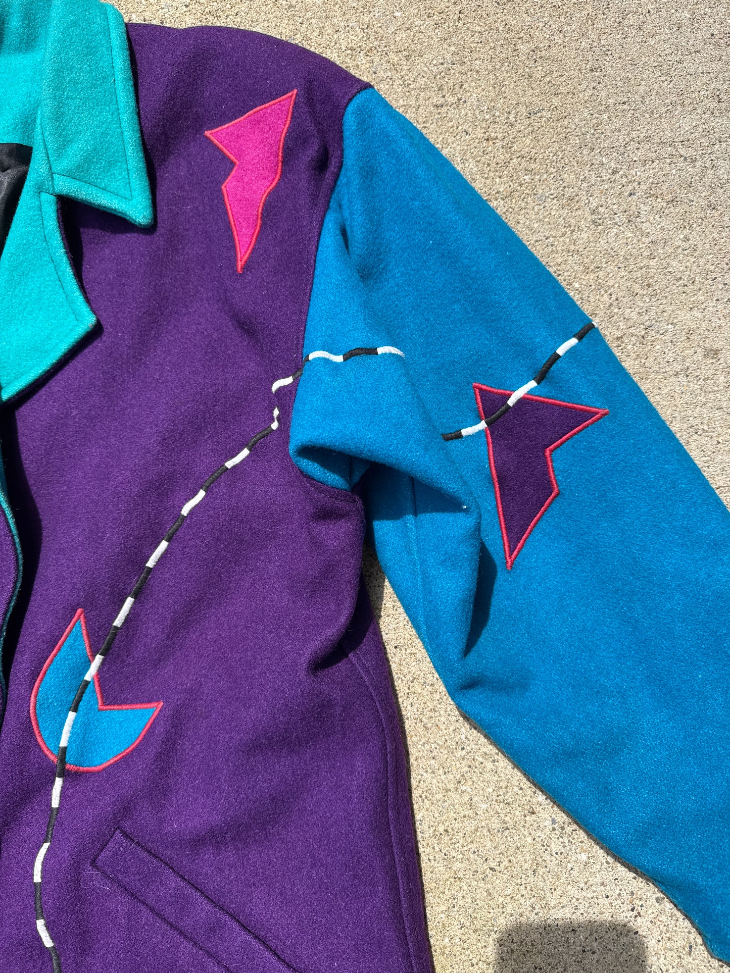 Vintage 80s Women’s Cindy Owings Designs Coat Size L
