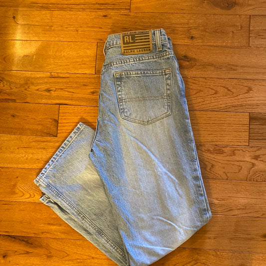 Vintage Women’s Ralph Lauren Cropped Relaxed Denim Jeans Size 6