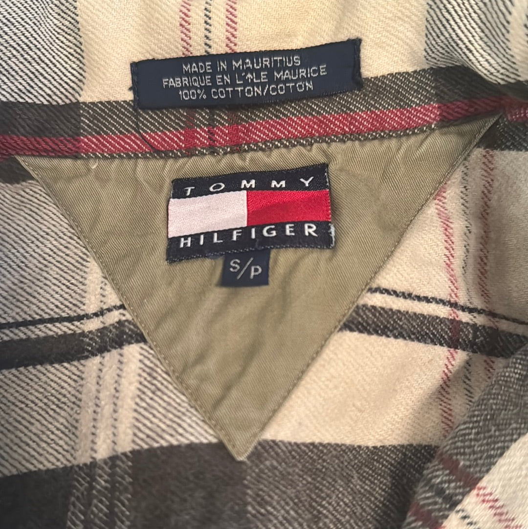 Vintage Tommy Hilfiger Plaid Flannel Size Small (Men’s)