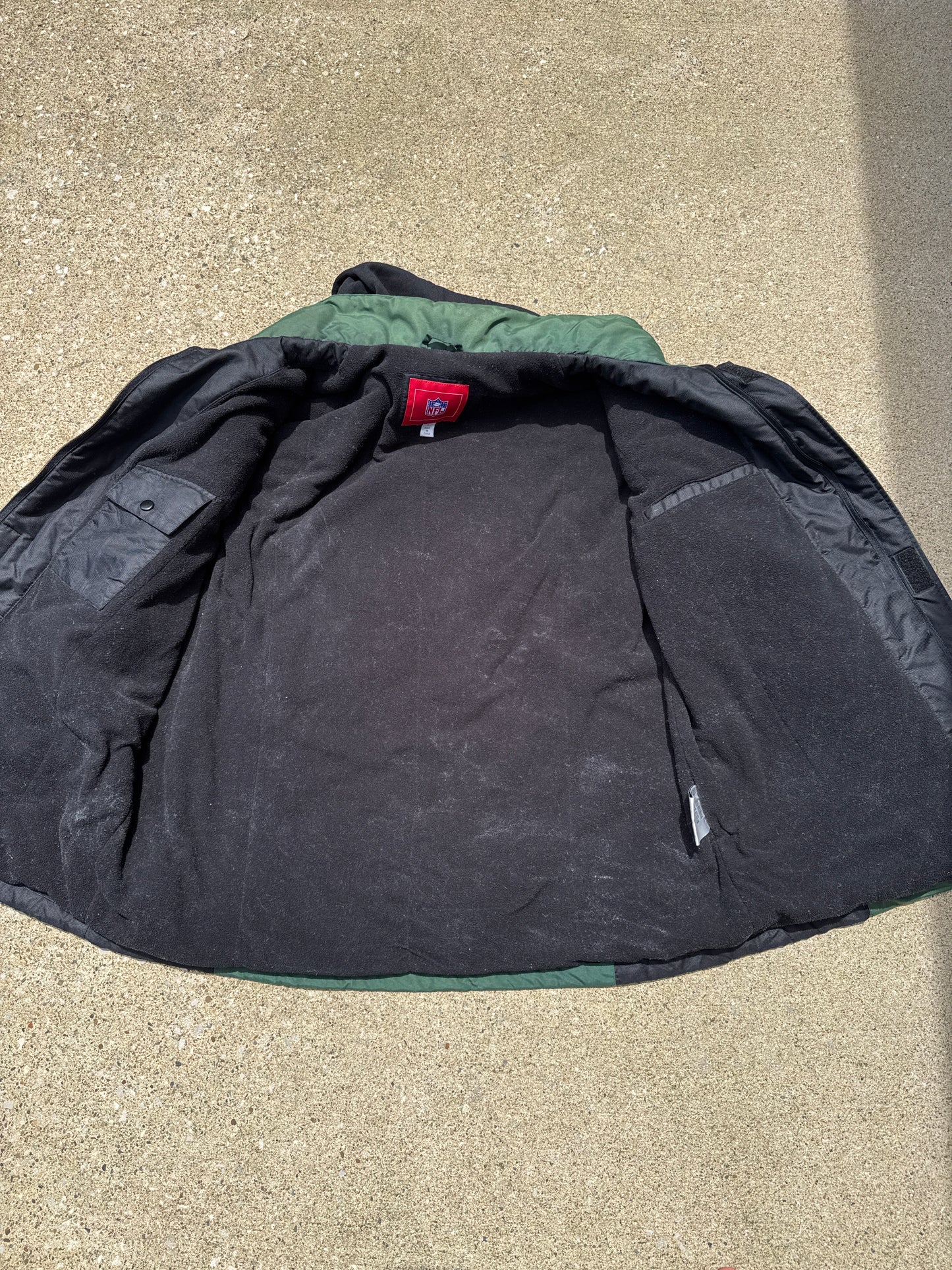 Green Bay NFL Coat Size L