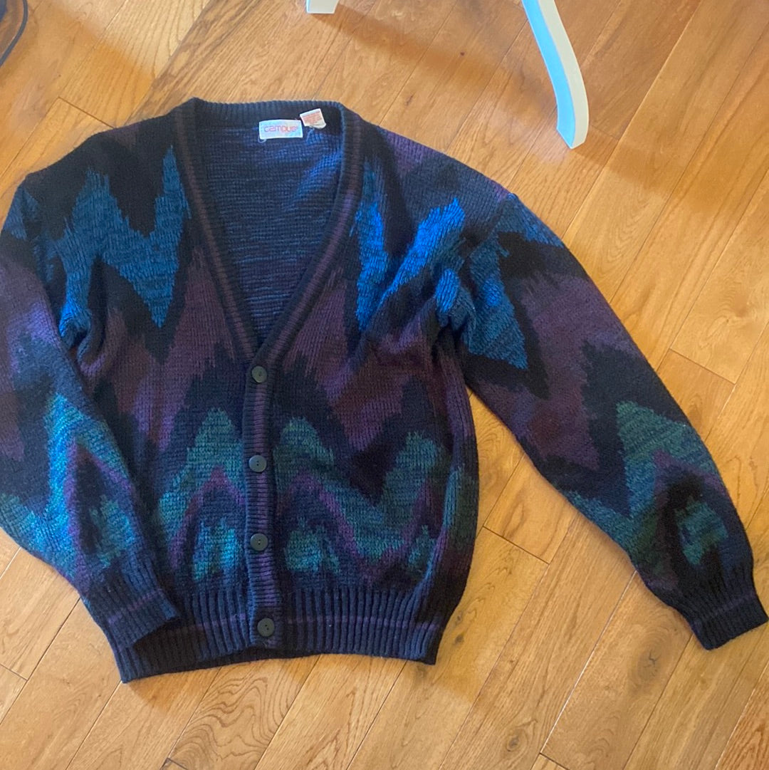 Vintage Women’s Campus Cardigan Size M