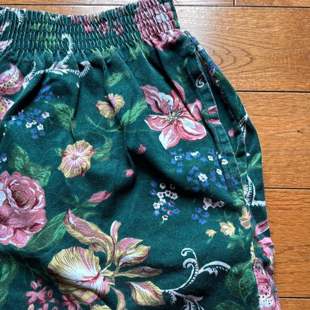 Vintage Women’s Capacity Petites Floral Shorts Size S