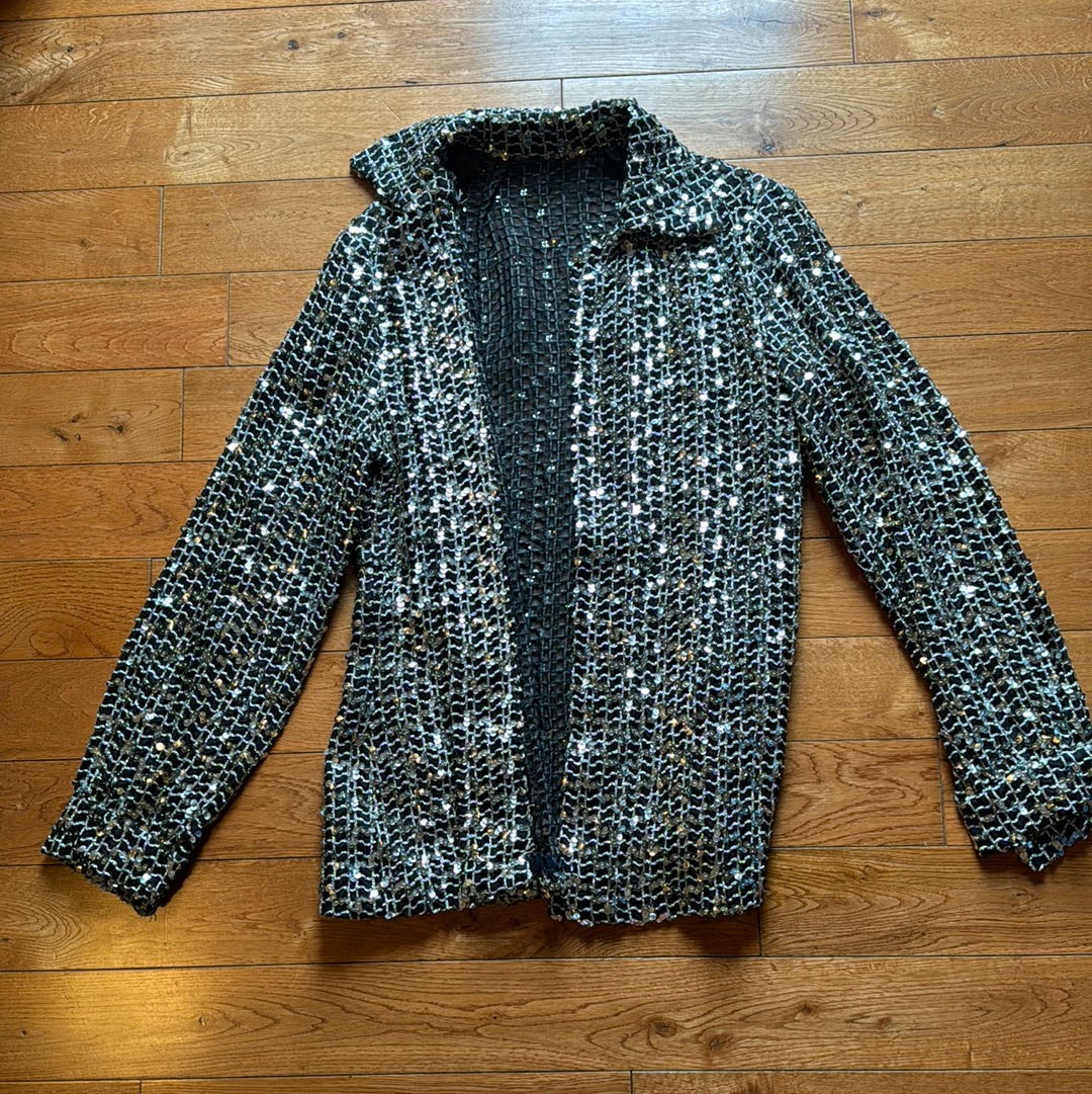 Vintage Women’s Sequin Long Sleeve