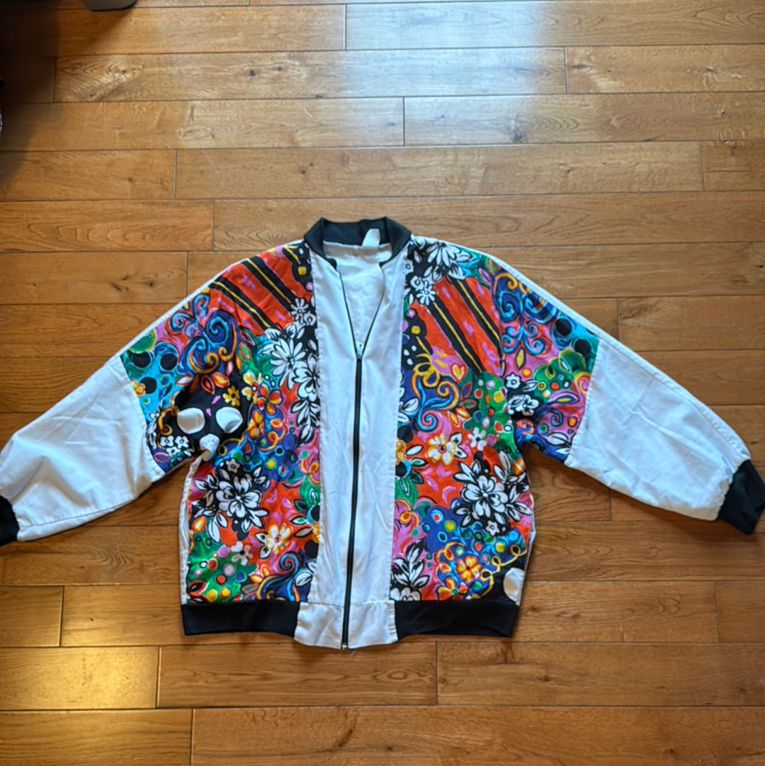 Vintage Women’s Floral Jacket Size S