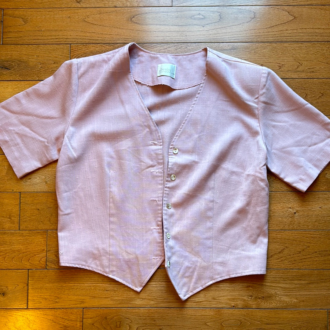 Vintage Women’s Jessica Scott Short Sleeve Button Up