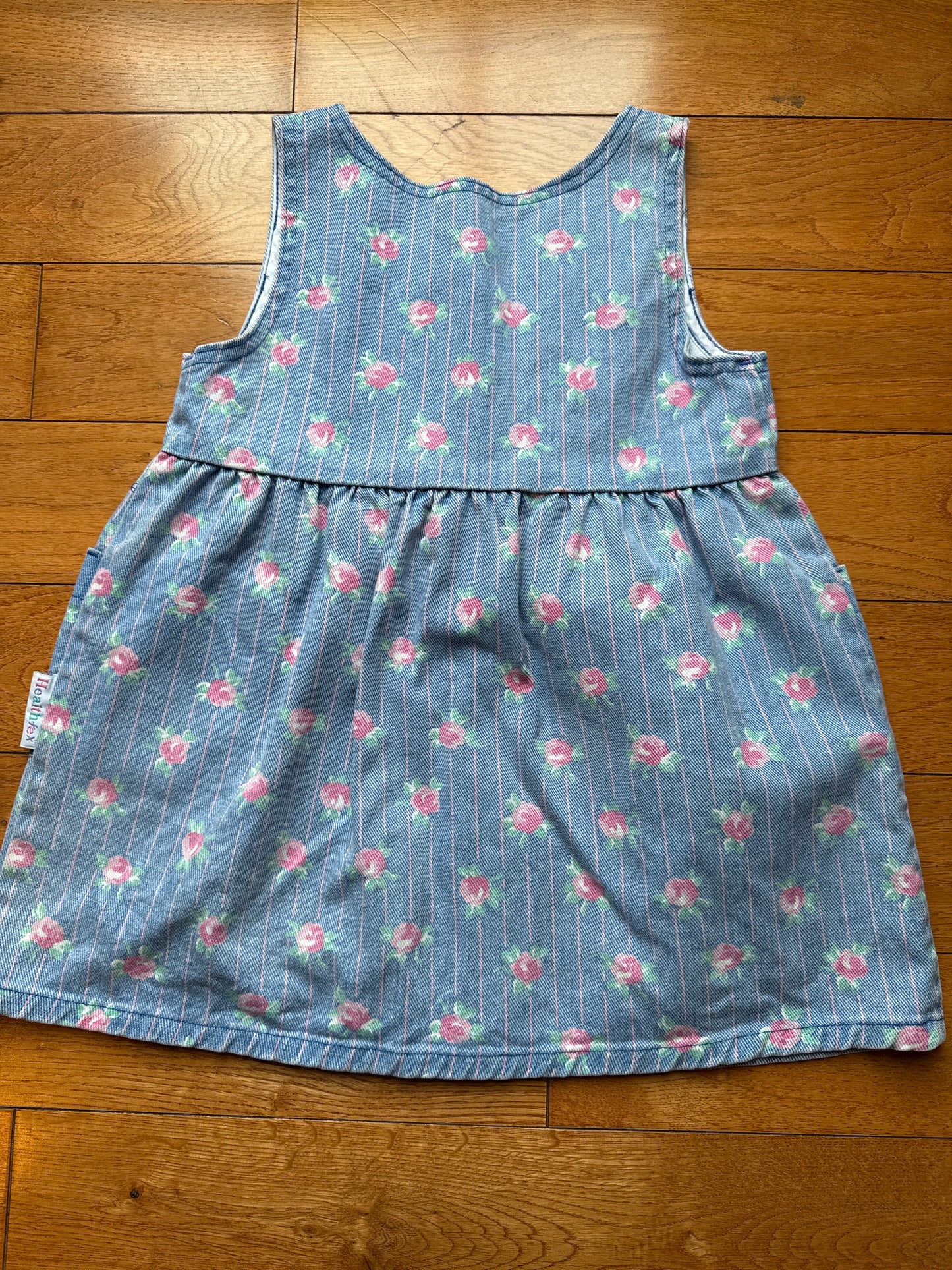 Vintage Baby Healthtex Denim Dress Size 3T