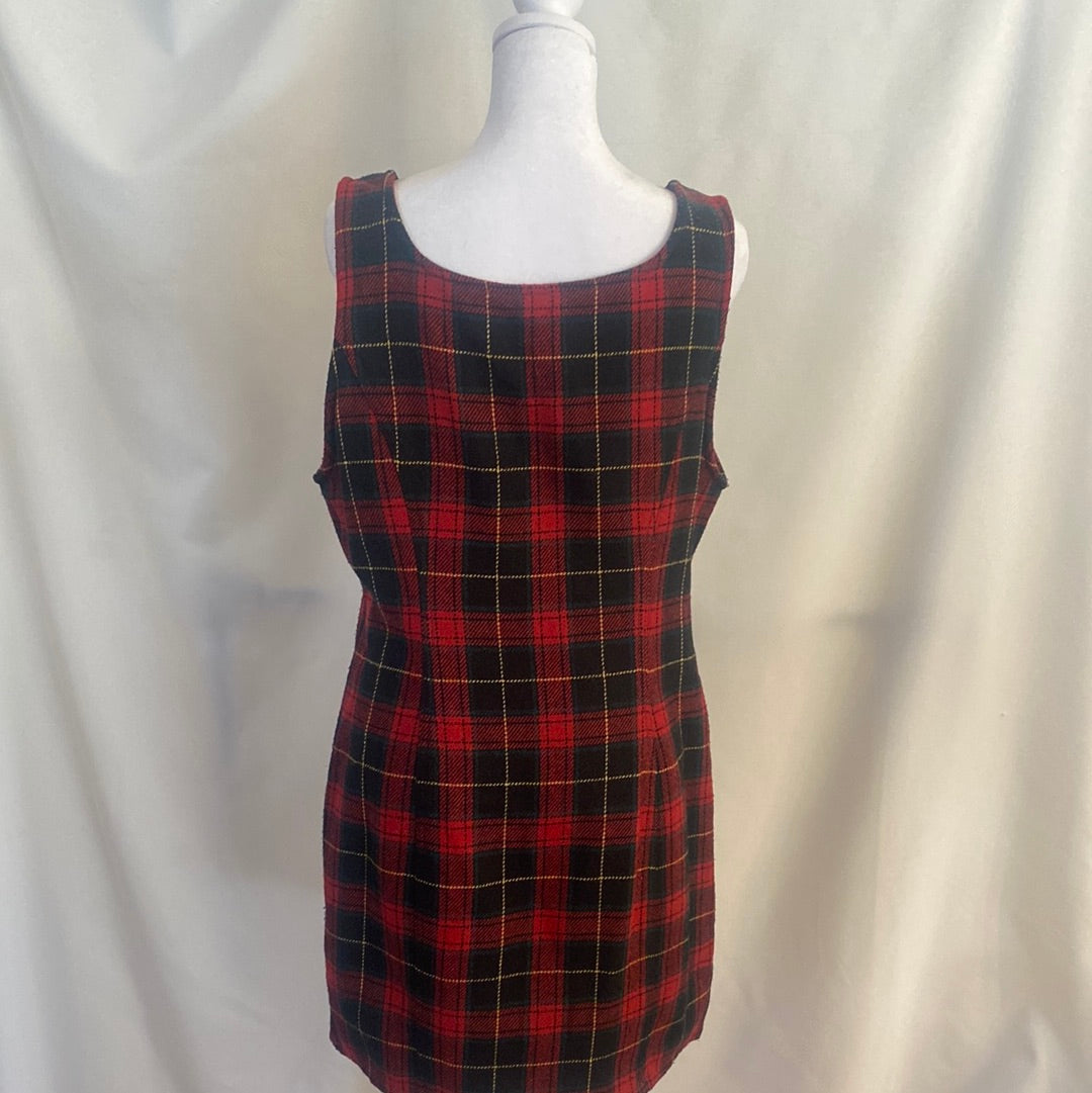 Vintage Women’s Old Navy Plaid Dress Size M