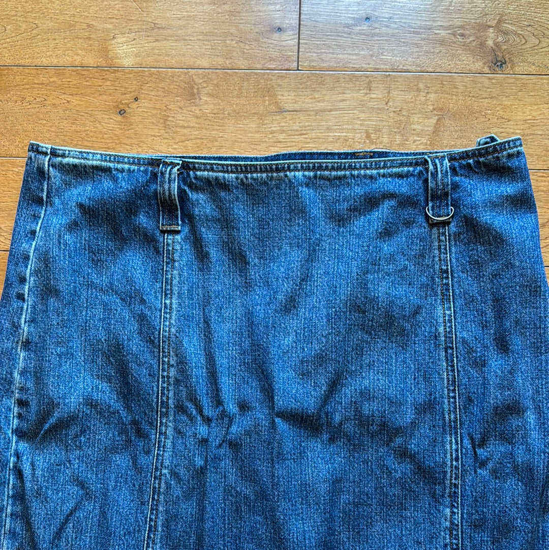 Calvin Klein Jean Skirt Size 12