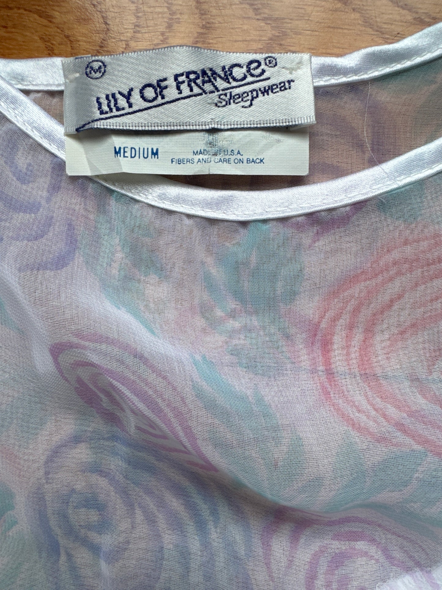 Vintage Women’s Lily of France Sleepwear Size M