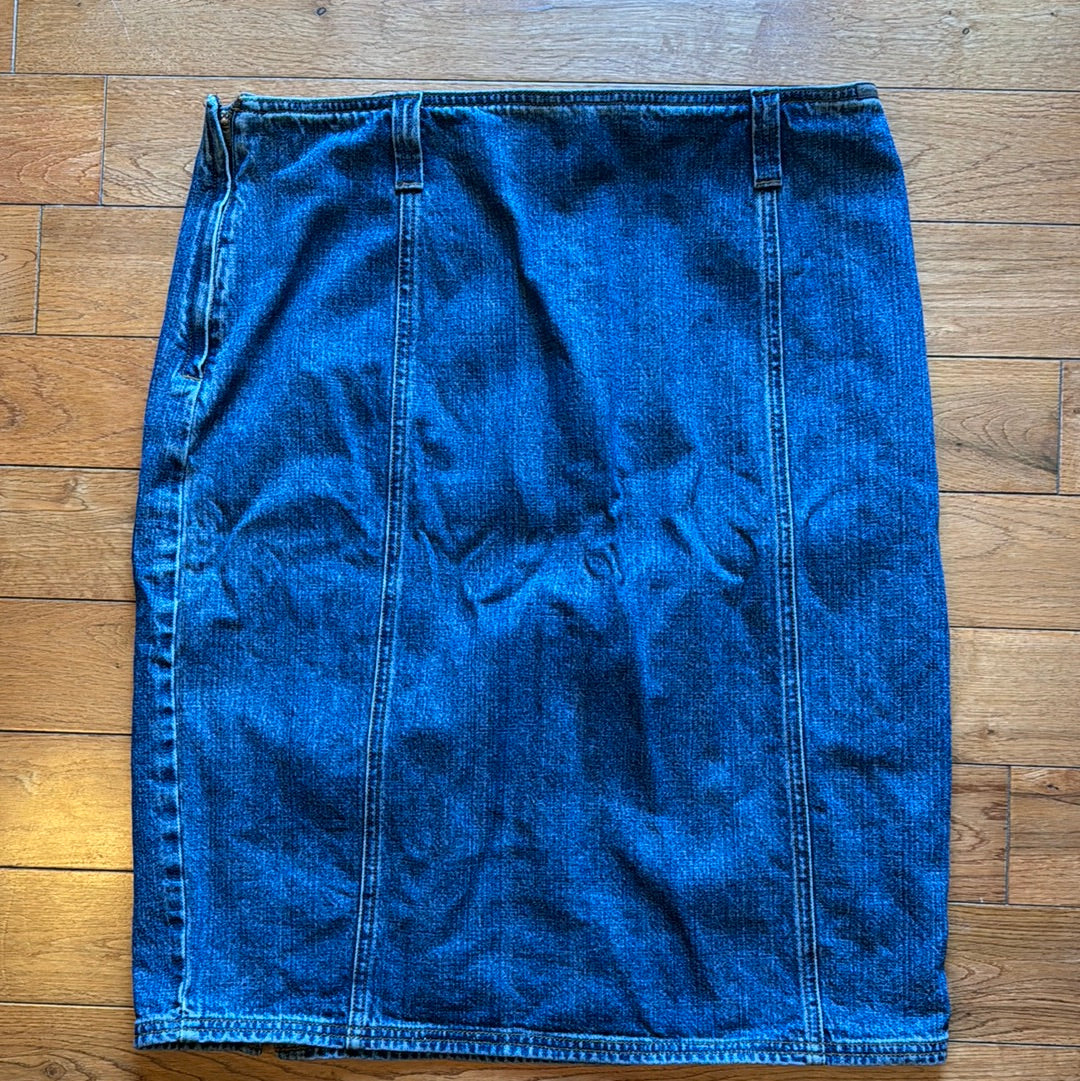 Calvin Klein Jean Skirt Size 12