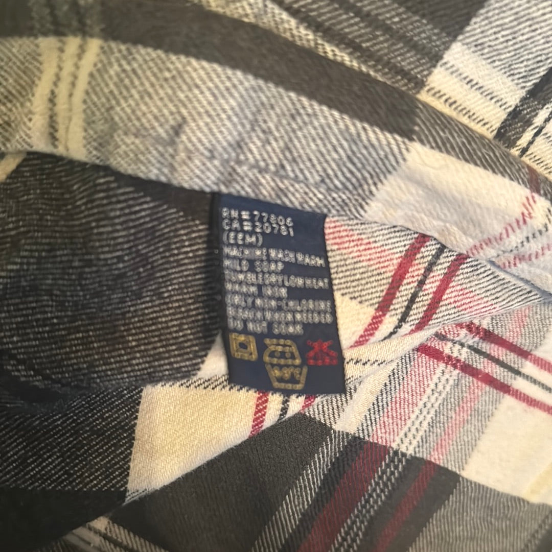 Vintage Tommy Hilfiger Plaid Flannel Size Small (Men’s)