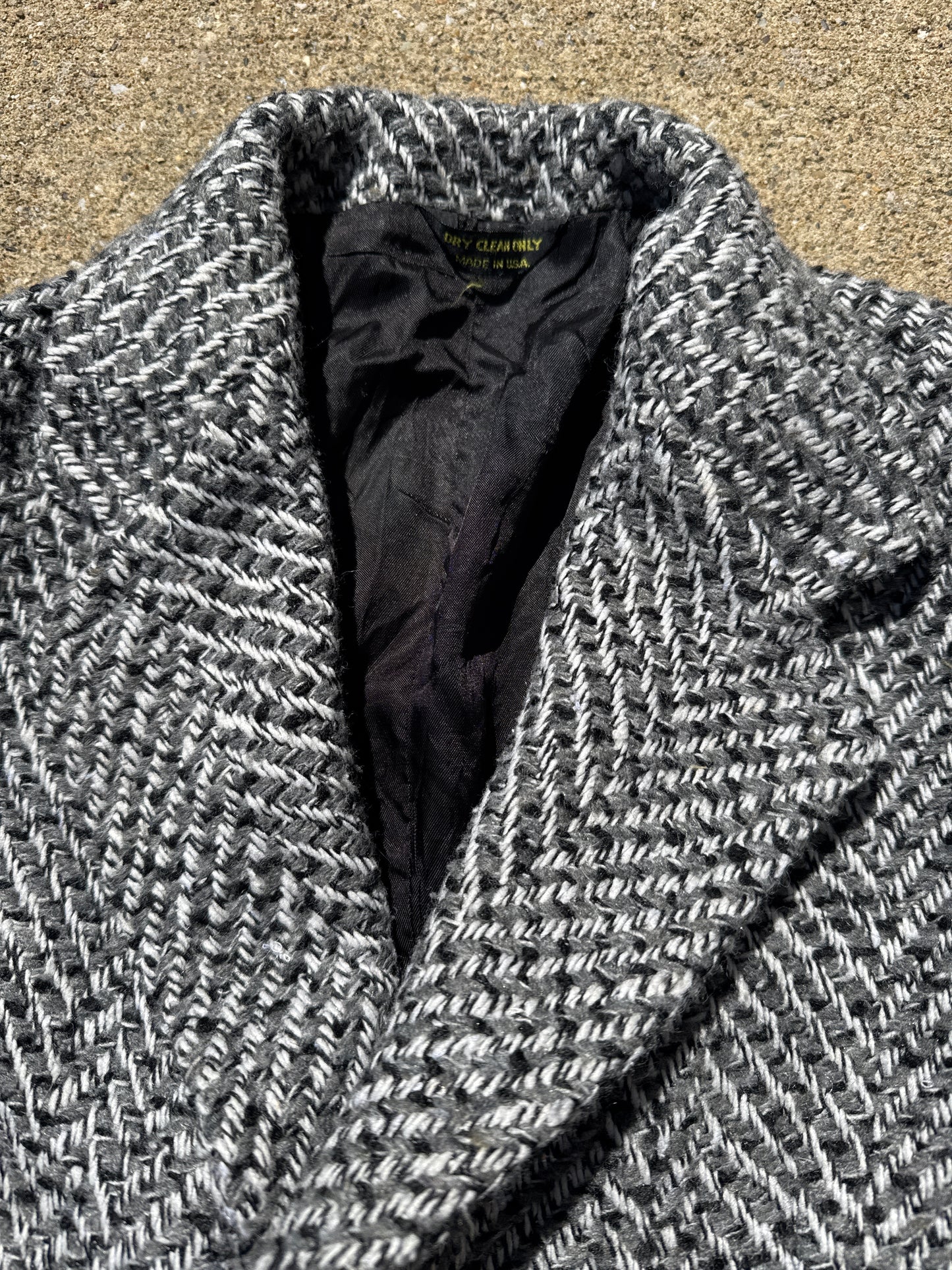 Vintage Girl’s Giovanni Bellini Tweed Coat Size 7