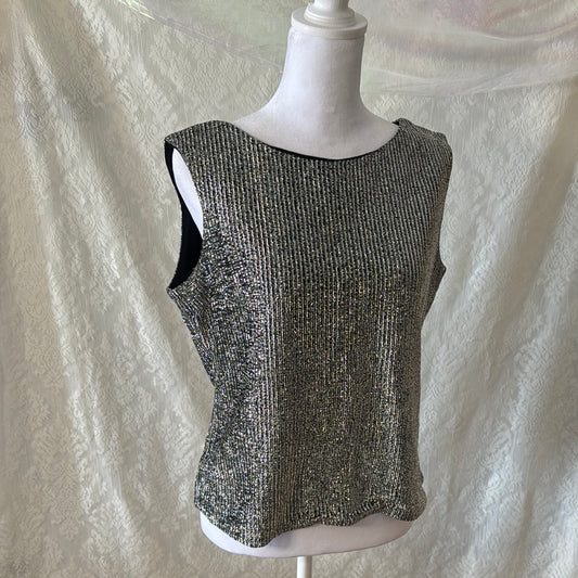 Vintage Women’s Metallic Tank size M